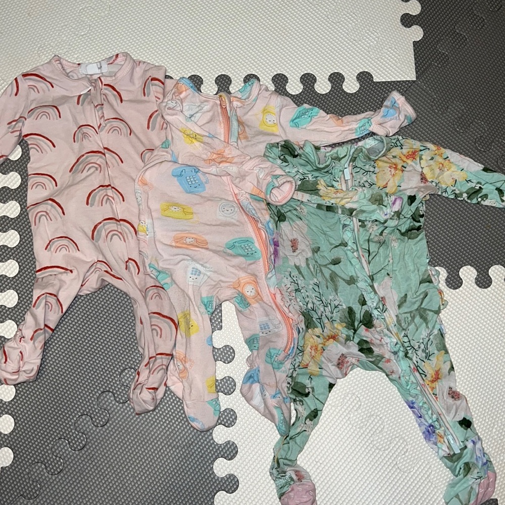 Newborn footie bundle